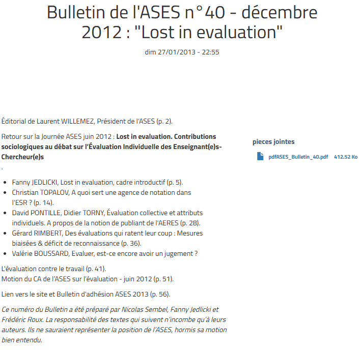 bulletin